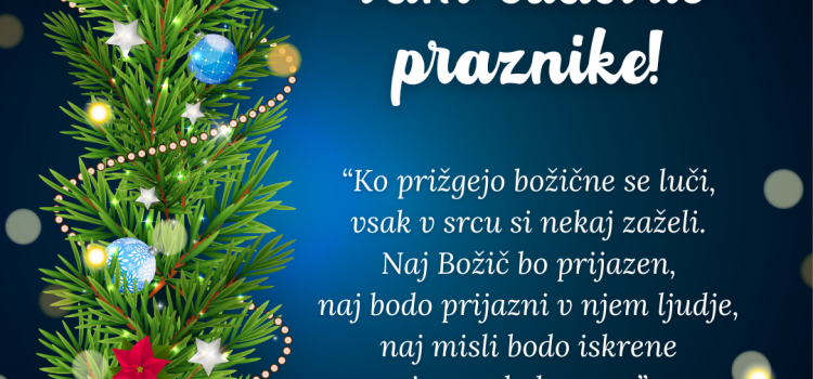 Praznično voščilo